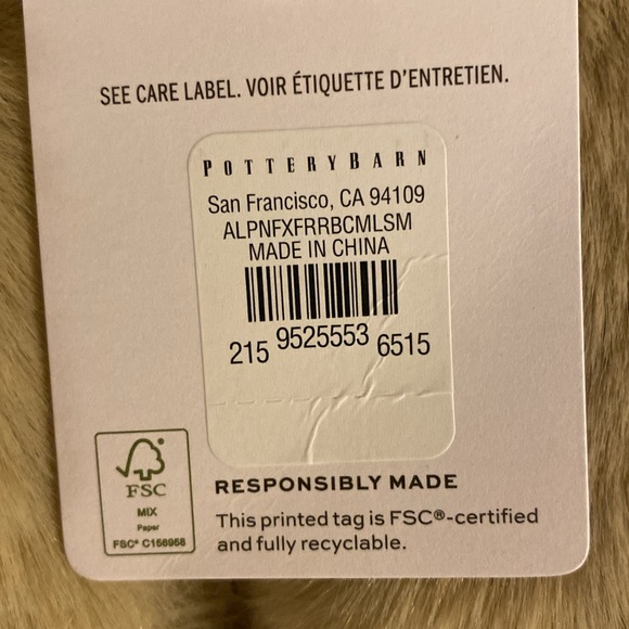 Pottery Barn Robe Brand New - Picture 2 of 5